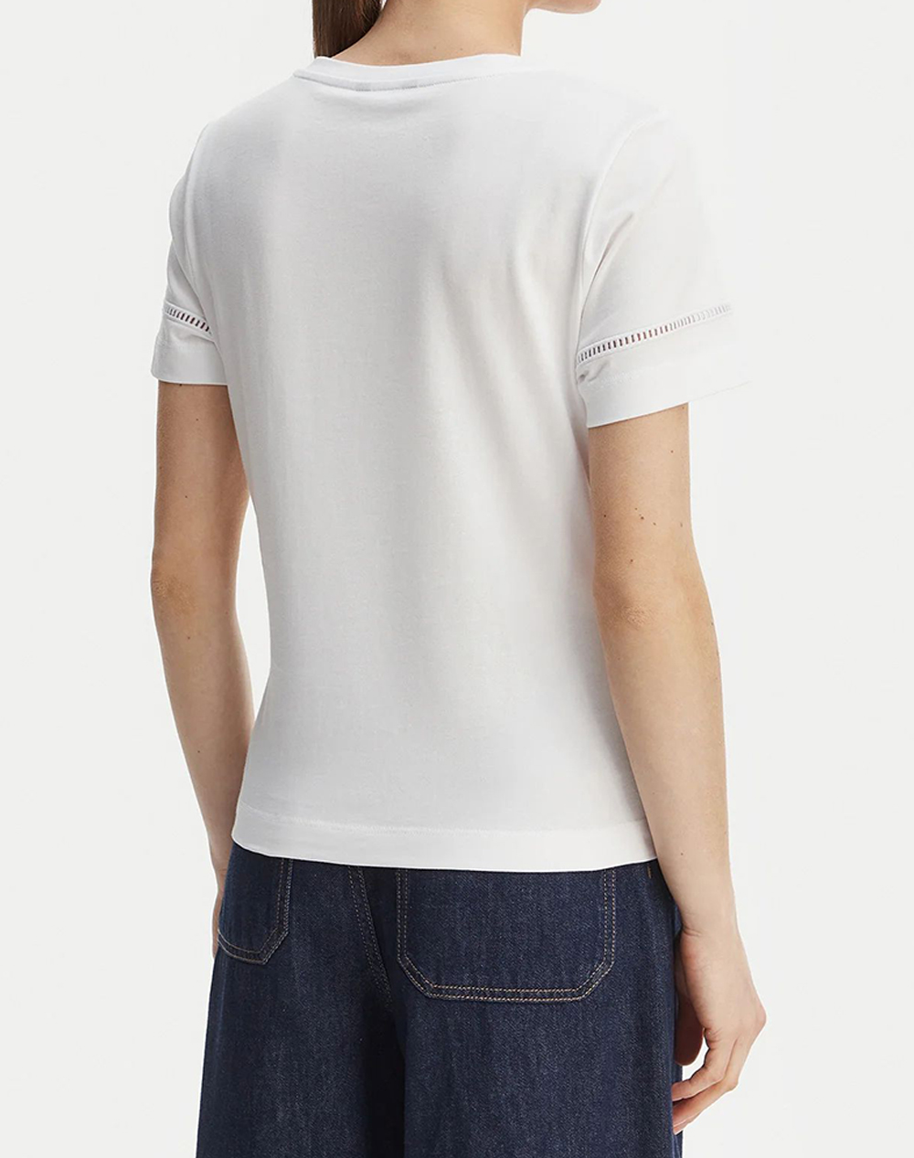GUESS BY MARCIANO MINA SS SLIM FIT T-SHIRT ΜΠΛΟΥΖΑ ΓΥΝΑΙΚΕΙΟ G6GI02K3182-TWHT White φωτογραφία