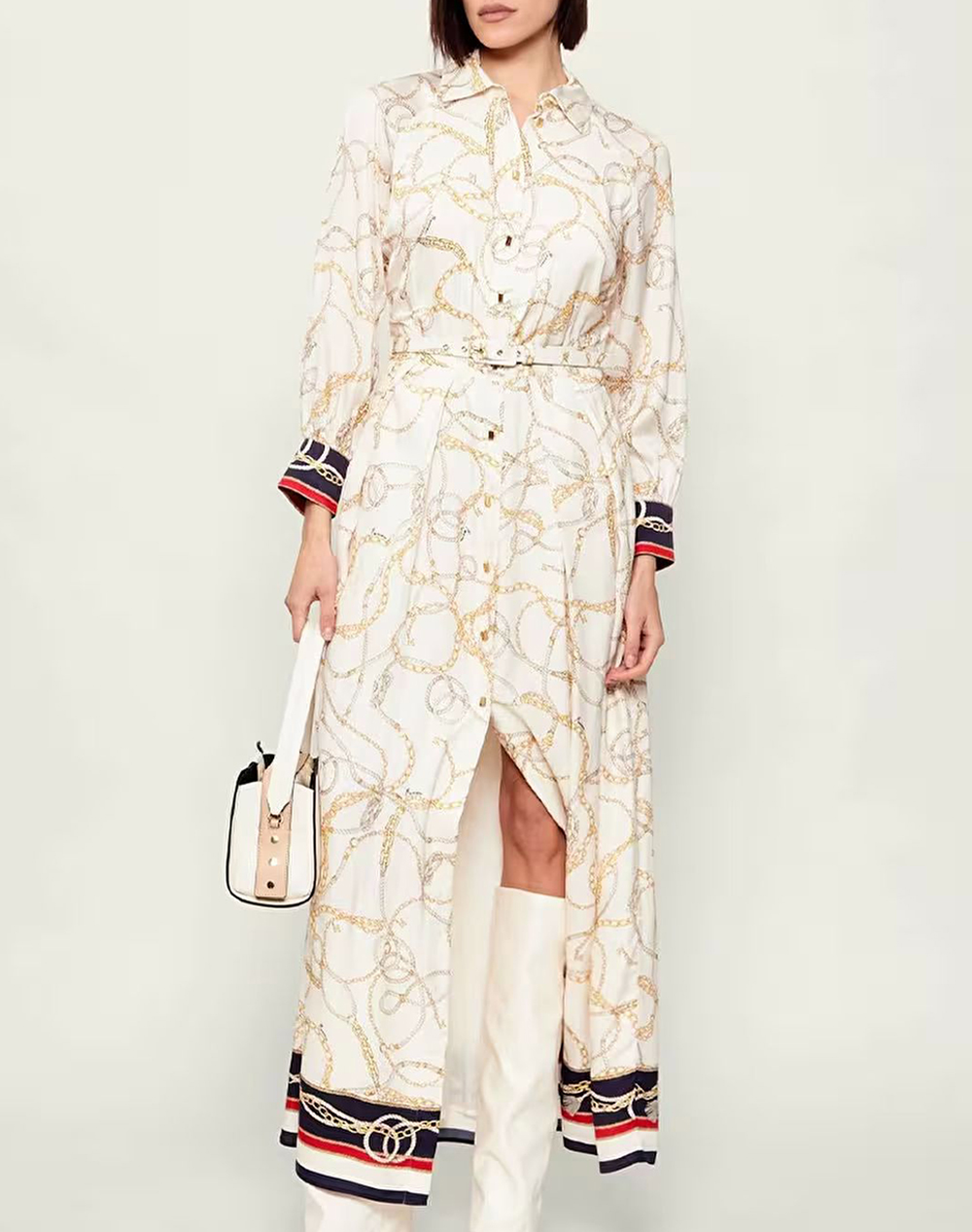 GUESS MARCIANO GUESS BY MARCIANO AMANDA CHEMISIER DRESS ΦΟΡΕΜΑ ΓΥΝΑΙΚΕΙΟ 6RGK337439A-PM6Z Biege