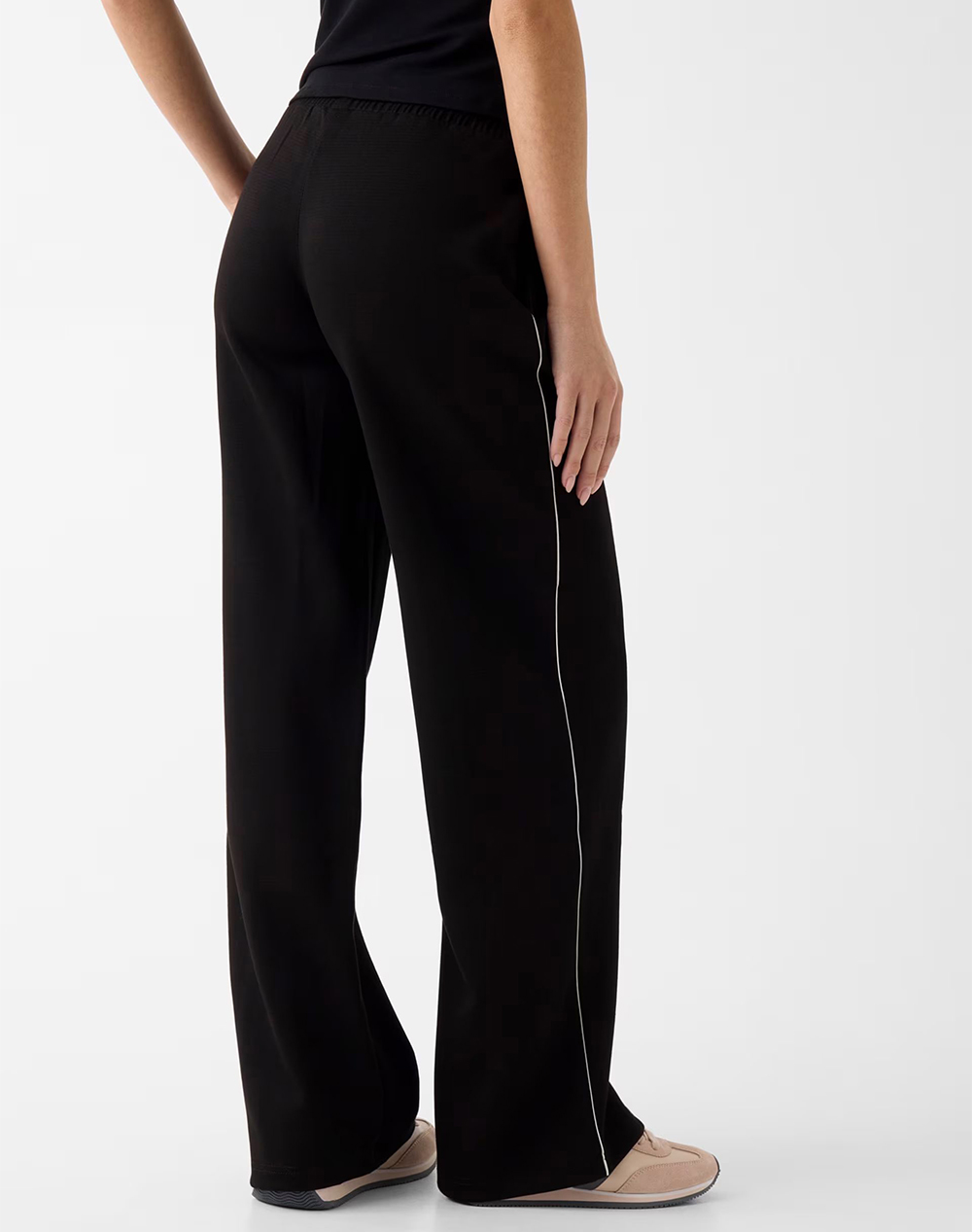 GUESS GUESS GEORGIA WIDE LEG PANTS ΠΑΝΤΕΛΟΝΙ ΓΥΝΑΙΚΕΙΟ V6RB00KD852-JBLK Black - 2