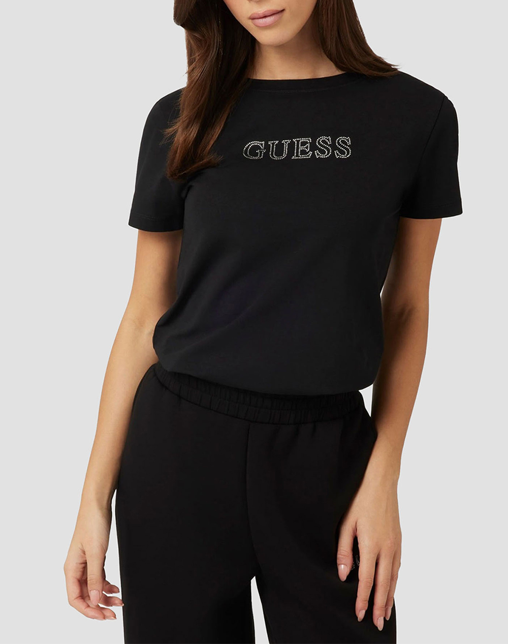 GUESS BRIANA SS T-SHIRT ΜΠΛΟΥΖΑ ΓΥΝΑΙΚΕΙΟ V3BI11J1314-JBLK Black