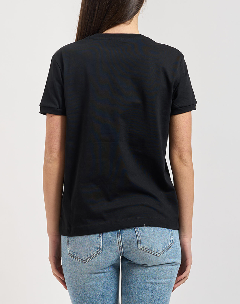GUESS CARLA CN SS T-SHIRT ΜΠΛΟΥΖΑ ΓΥΝΑΙΚΕΙΟ V6RI08K8FQ4-JBLK Black