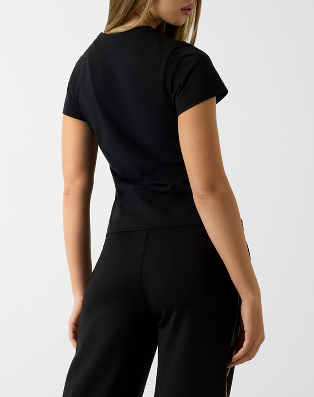 GUESS KETTY CN SS T-SHIRT ΜΠΛΟΥΖΑ ΓΥΝΑΙΚΕΙΟ V6RI10I3Z14-JBLK Black