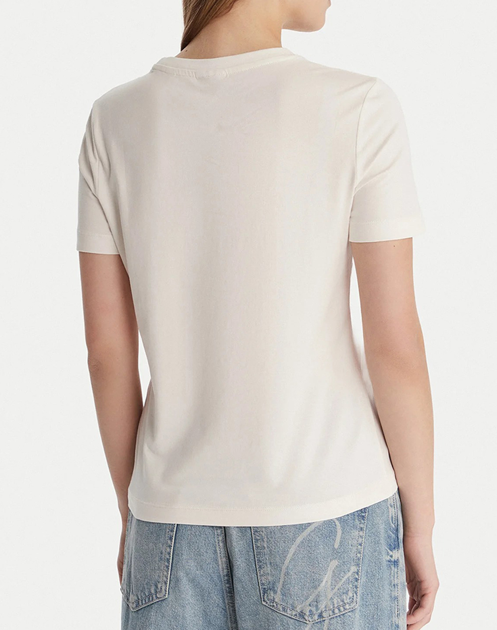 GUESS ANITA CN SS T-SHIRT ΜΠΛΟΥΖΑ ΓΥΝΑΙΚΕΙΟ V6RI15J1314-G018 Ecru
