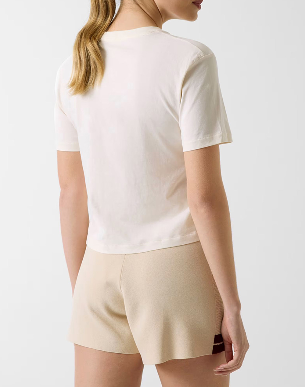 GUESS ARIANNA SS CN BOXY T-SHIRT ΜΠΛΟΥΖΑ ΓΥΝΑΙΚΕΙΟ V6GI04K2965-G047 Cream