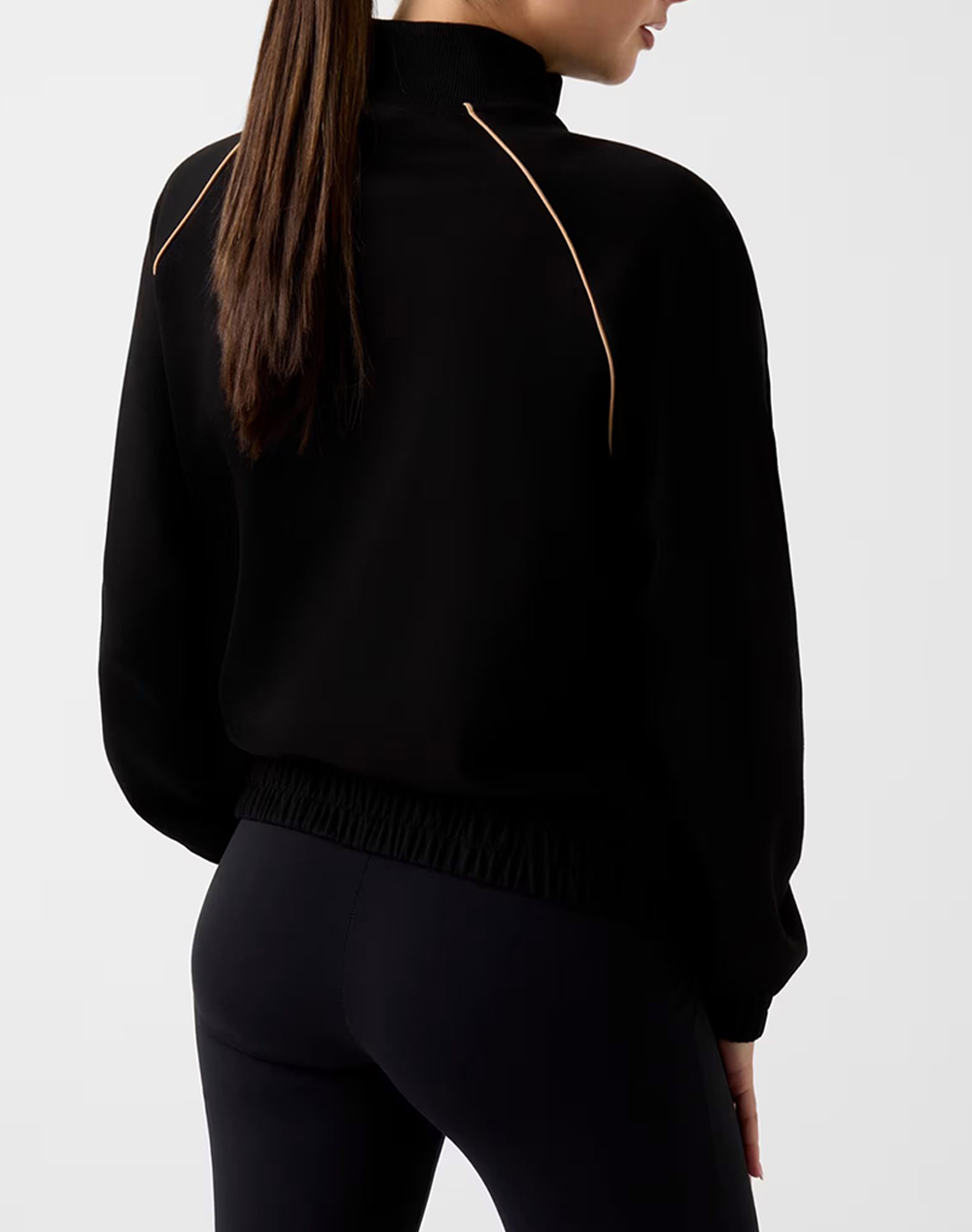 GUESS GUESS GEORGIA HIGH NECK FULL-ZIP SWE ΦΟΥΤΕΡ ΓΥΝΑΙΚΕΙΟ V6RQ00KD852-JBLK Black - 2