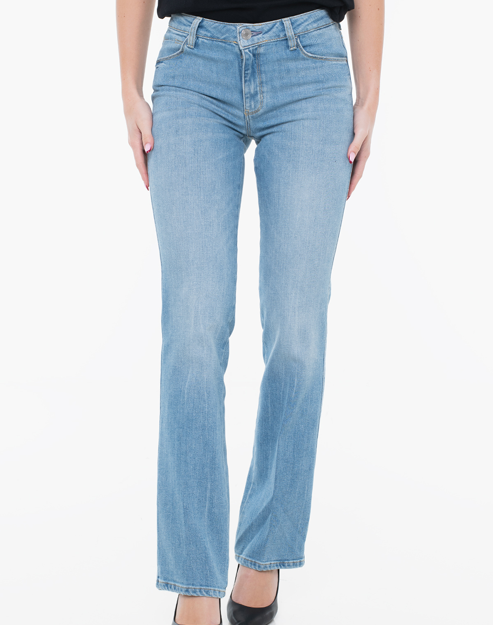 GUESS SEXY STRAIGHT ΠΑΝΤΕΛΟΝΙ ΓΥΝΑΙΚΕΙΟ W6RA15D6882-SFWH DenimLightBlue