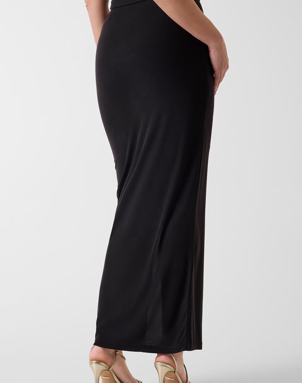 GUESS BRIGITTE MIDI SKIRT ΦΟΥΣΤΑ ΓΥΝΑΙΚΕΙΟ W6GD15K2936-JBLK Black
