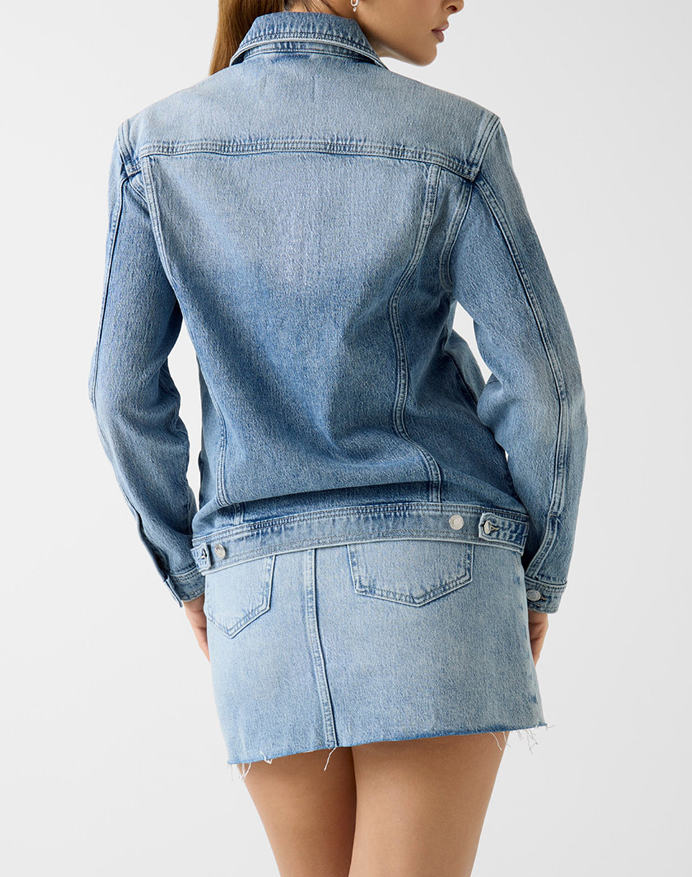 GUESS ANNA BOYFRIEND JACKET ΜΠΟΥΦΑΝ ΓΥΝΑΙΚΕΙΟ W6RN73D6833-RSP3 DenimLightBlue φωτογραφία
