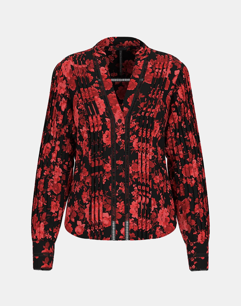 GUESS NEW JOSETTE LS TOP ΠΟΥΚΑΜΙΣΟ ΓΥΝΑΙΚΕΙΟ W5RH16WDW82-PM6M Red