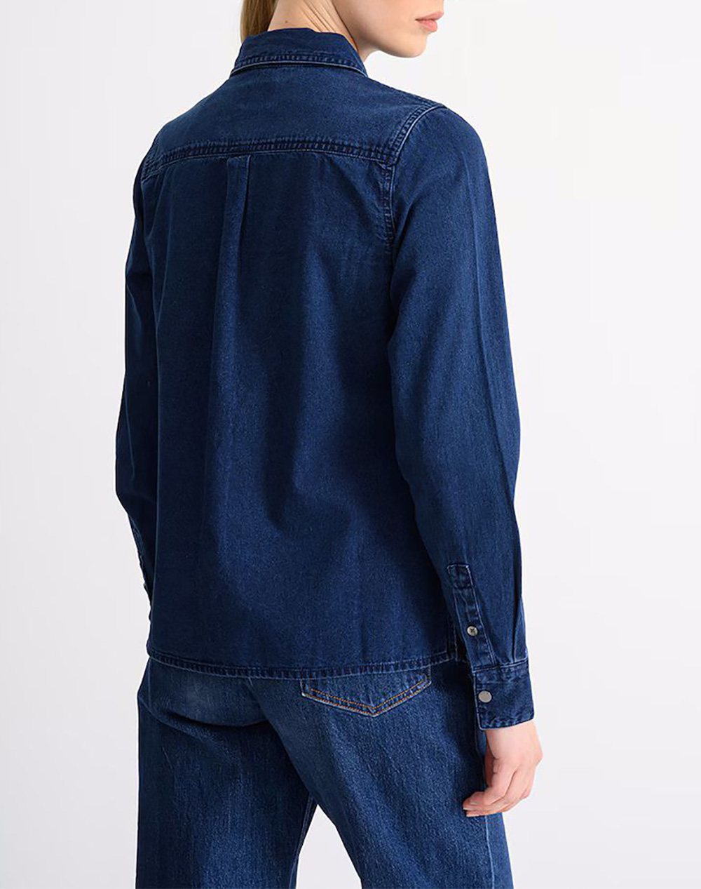 GUESS GUESS MONIQUE SHIRT ΠΟΥΚΑΜΙΣΟ ΓΥΝΑΙΚΕΙΟ W6RH82D6841-SKM1 DenimBlue - 2