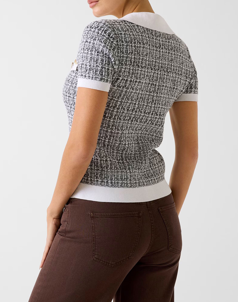 GUESS SS VN COLLAR ANNABELLE SWTR ΠΛΕΚΤΟ ΓΥΝΑΙΚΕΙΟ W6RR27Z0361-FJ5N Mixed φωτογραφία