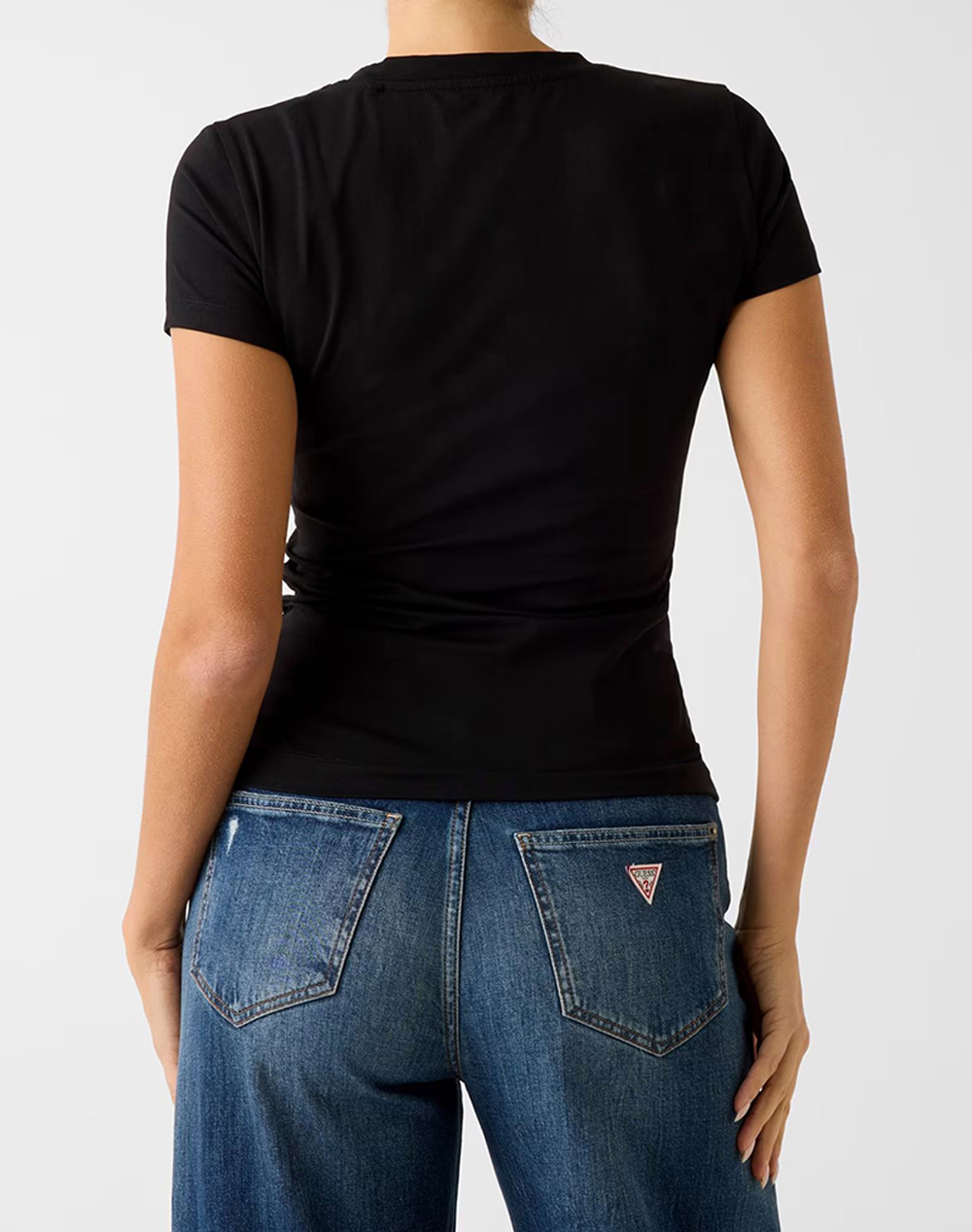 GUESS SS CN CAMELIA TRIANGLE TEE ΜΠΛΟΥΖΑ ΓΥΝΑΙΚΕΙΟ W6RI35J1314-JBLK Black