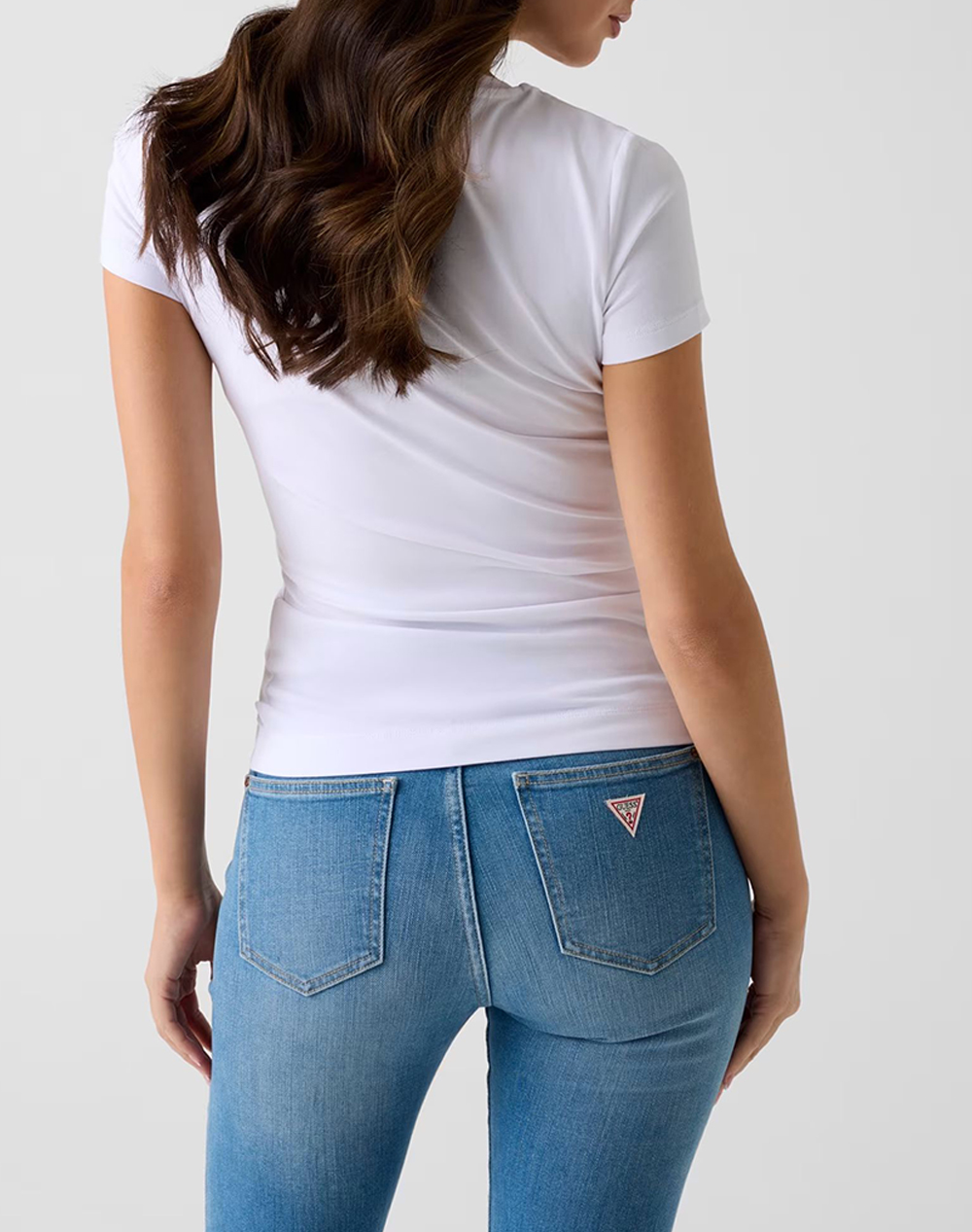 GUESS SS CN GUESS SCRIPT TEE ΜΠΛΟΥΖΑ ΓΥΝΑΙΚΕΙΟ W6RI24J1314-G011 White