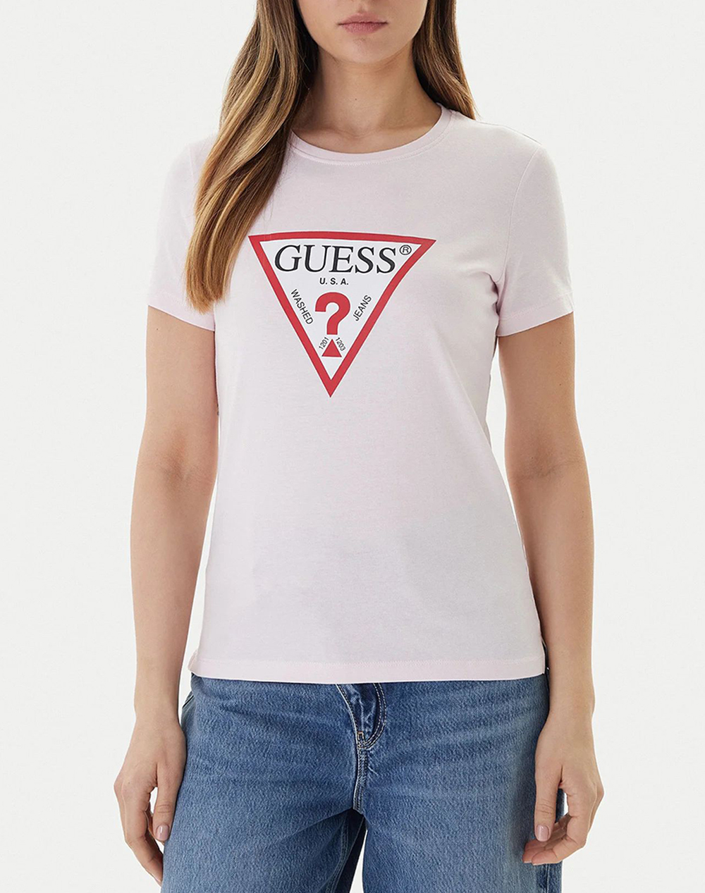 GUESS SS CN ORIGINAL TEE ΜΠΛΟΥΖΑ ΓΥΝΑΙΚΕΙΟ W1YI1BI3Z14-A627 LightPink
