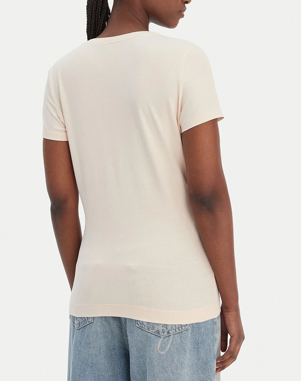 GUESS SS CN GUESS SCRIPT TEE ΜΠΛΟΥΖΑ ΓΥΝΑΙΚΕΙΟ W6GI14K3033-G67C Cream