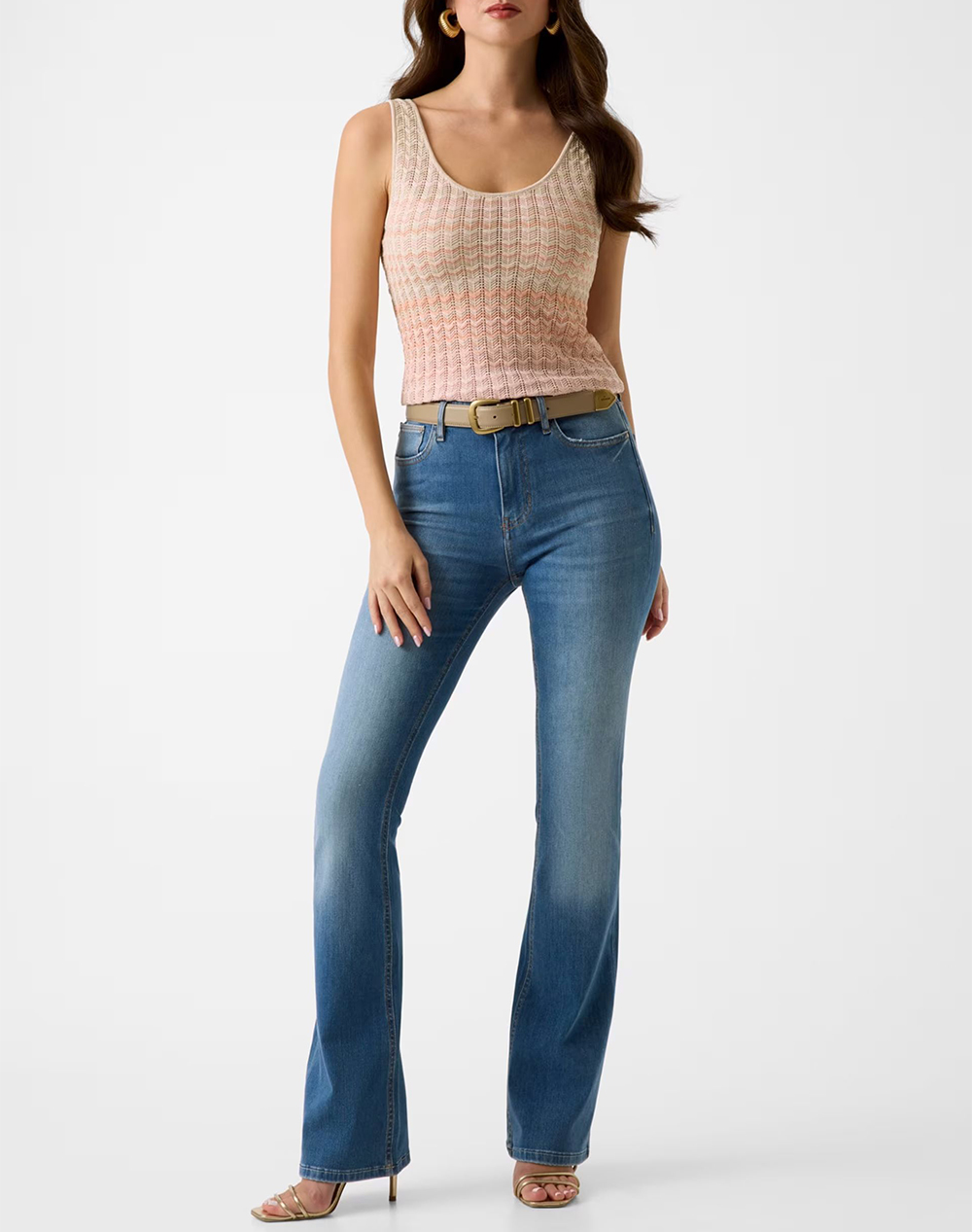GUESS GUESS SL ROSALYN TANK TOP SWTR ΜΠΛΟΥΖΑ ΓΥΝΑΙΚΕΙΟ W6GR08Z0589-SM30 Mixed - 3