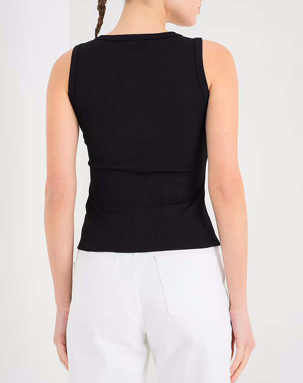 GUESS LOGO SCRIPT TANK TOP ΜΠΛΟΥΖΑ ΓΥΝΑΙΚΕΙΟ W6GP22K2954-JBLK Black