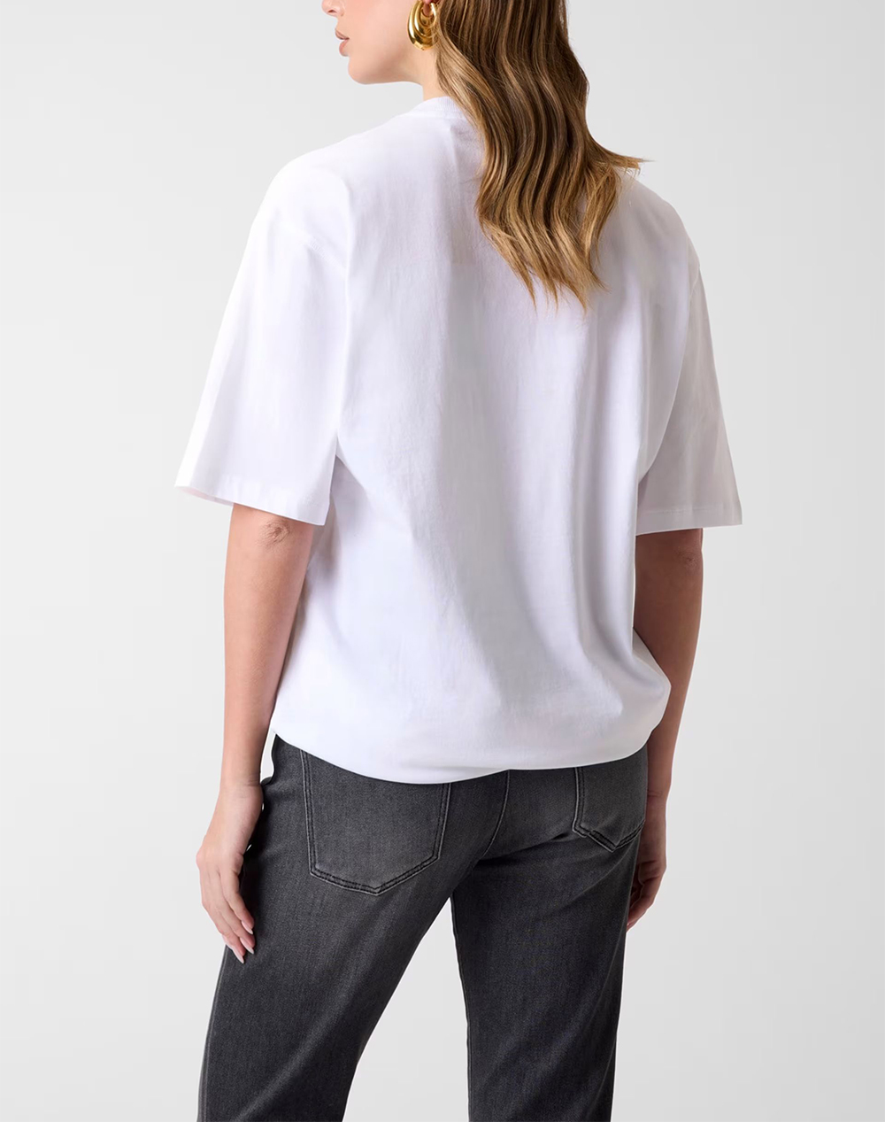 GUESS SS CN MAXI G STUDS TEE ΜΠΛΟΥΖΑ ΓΥΝΑΙΚΕΙΟ W6GI39K3478-G011 White