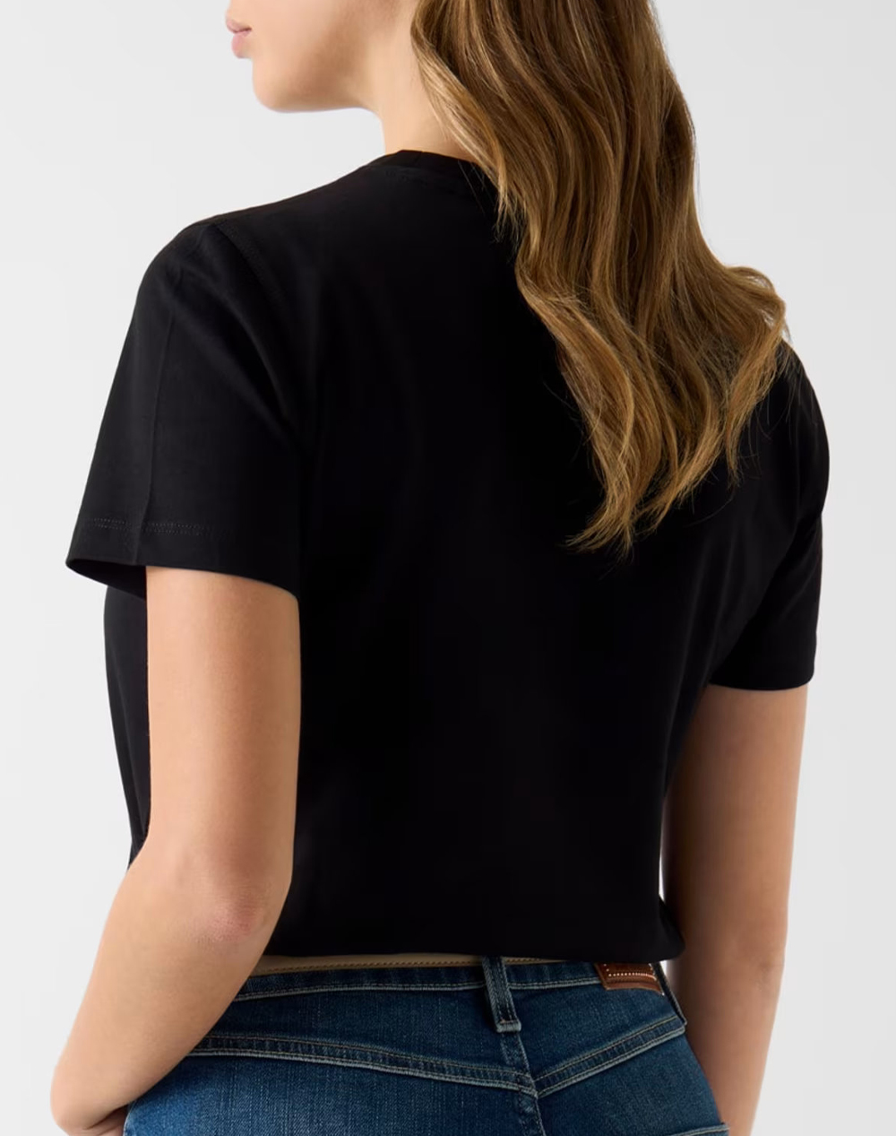 GUESS SS CN GUESS STUDS SCRIPT TEE ΜΠΛΟΥΖΑ ΓΥΝΑΙΚΕΙΟ W6GI15K3035-JBLK Black