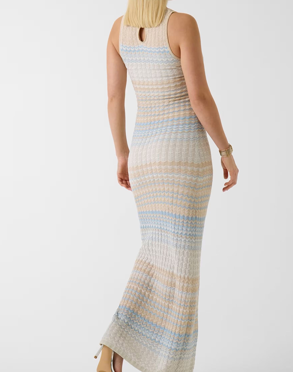 GUESS GUESS SL ROSALYN LONG SWTR DRESS ΦΟΡΕΜΑ ΓΥΝΑΙΚΕΙΟ W6GKA2Z0749-SM30 Mixed - 2