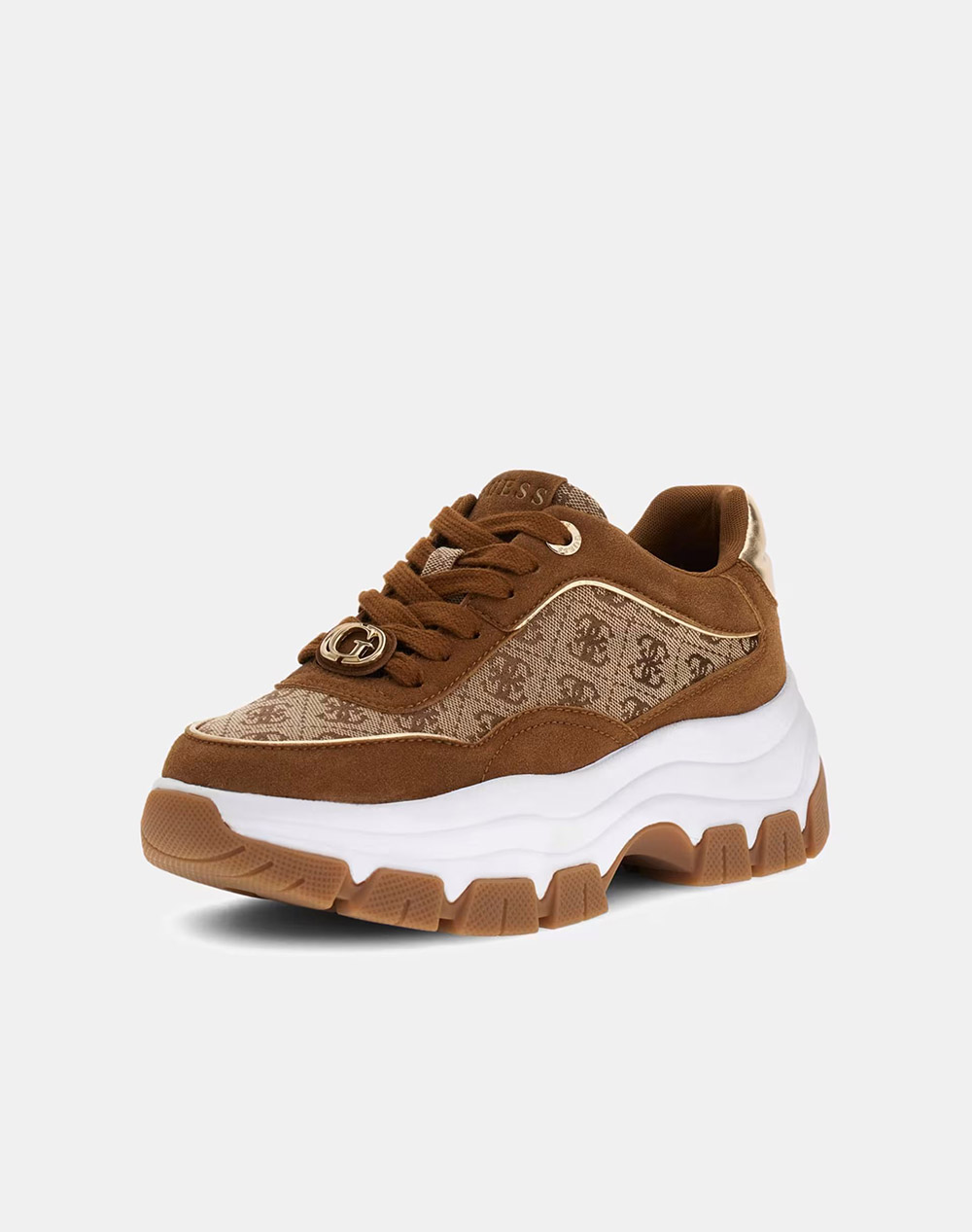 GUESS BERRETT3 ΠΑΠΟΥΤΣΙ ΓΥΝΑΙΚΕΙΟ FLPBT3FAL12-BEIBR Brown