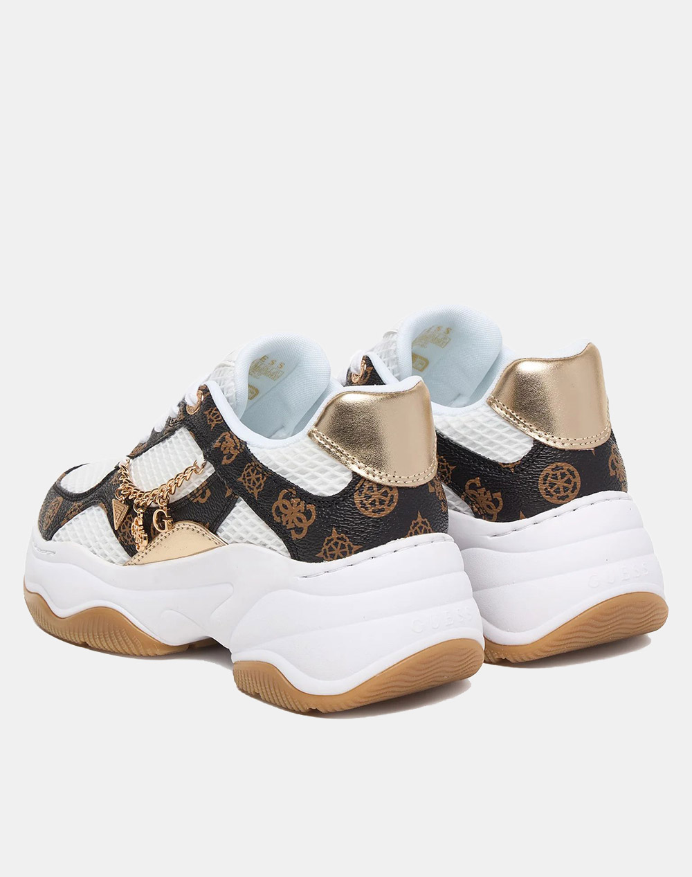 Guess Harpaa Παπουτσι Γυναικείο Flpharfal12-Whibr Offwhite Γυναικεία παπούτσια Sneakers Politikos Shop Πολιτικός