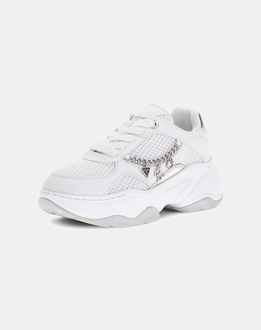 GUESS HARPAA ΠΑΠΟΥΤΣΙ ΓΥΝΑΙΚΕΙΟ FLPHARELE12-WHITE White