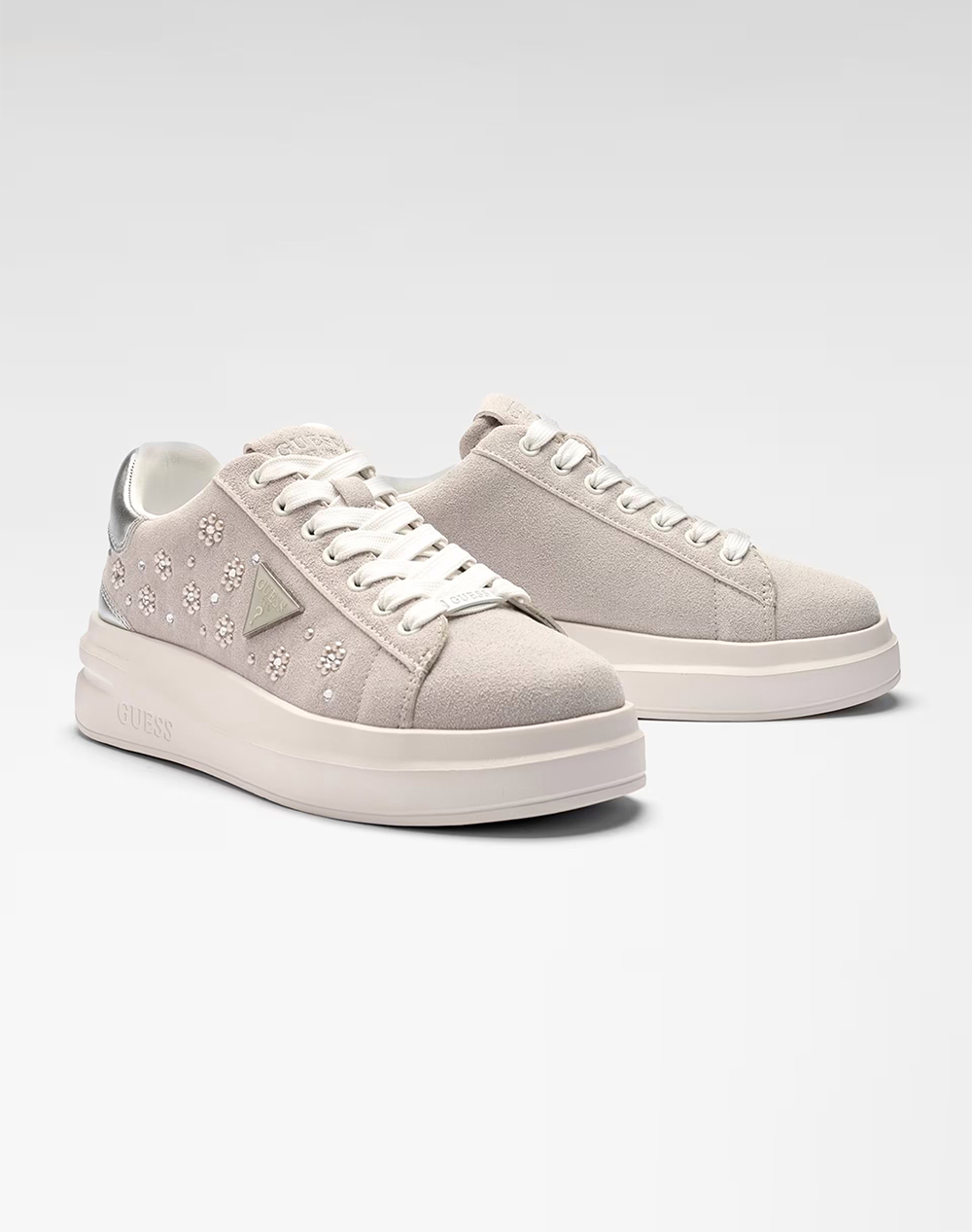 GUESS GUESS ELBINA12 ΠΑΠΟΥΤΣΙ ΓΥΝΑΙΚΕΙΟ FLJE12FAB12-OFWHI Ecru - 2