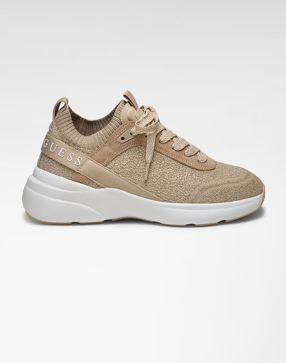 GUESS ΑΚΥΡΟ MILDRID ΠΑΠΟΥΤΣΙ ΓΥΝΑΙΚΕΙΟ FLJMLDFAB12-PLATI Gold