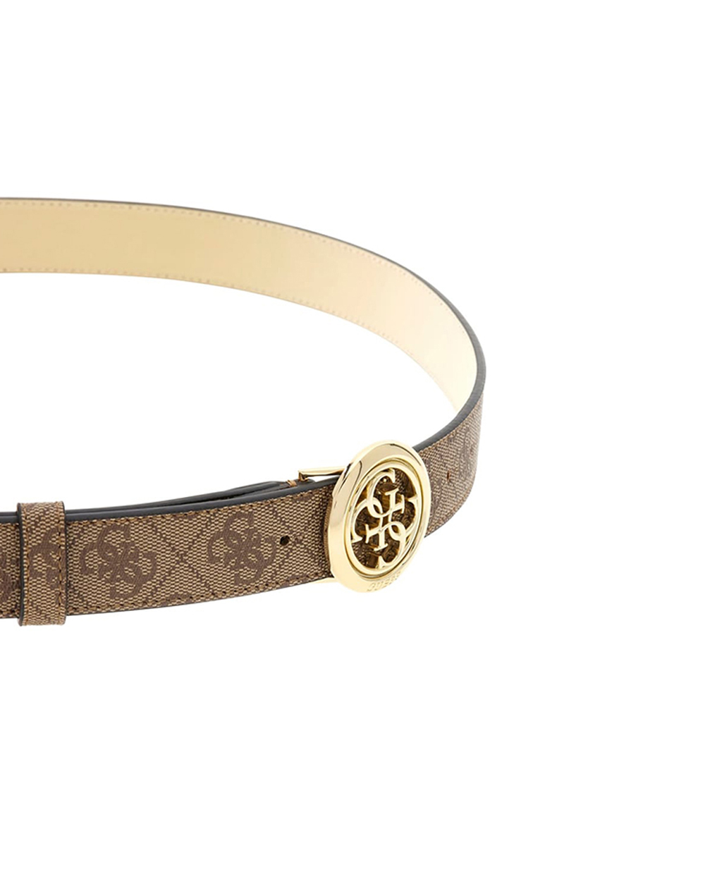 Guess Janie Logo Adj And Nt Rev H30 Ζωνη Γυναικείο Bw9357P6230-Ltl Cappuccino Γυναικεία αξεσουάρ Ζωνες Politikos Shop Πολιτικός