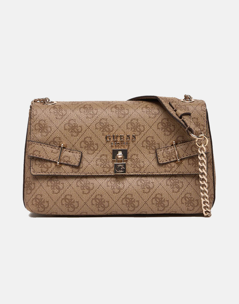 GUESS YESBA CONVERTIBLE XBODY FLAP ΤΣΑΝΤΑ ΓΥΝΑΙΚΕΙΟ HWSG7833210-LTL SandyBrown