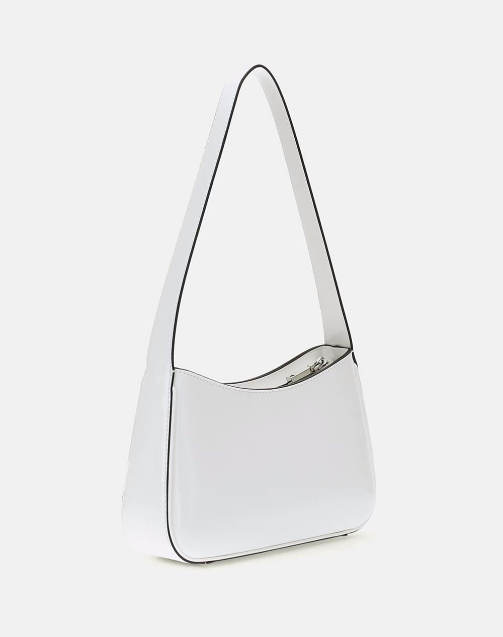 GUESS ΑΚΥΡΟ ARNELA TOP ZIP SHOULDER BAG ΤΣΑΝΤΑ ΓΥΝΑΙΚΕΙΟ HWNY9496170-WHI White