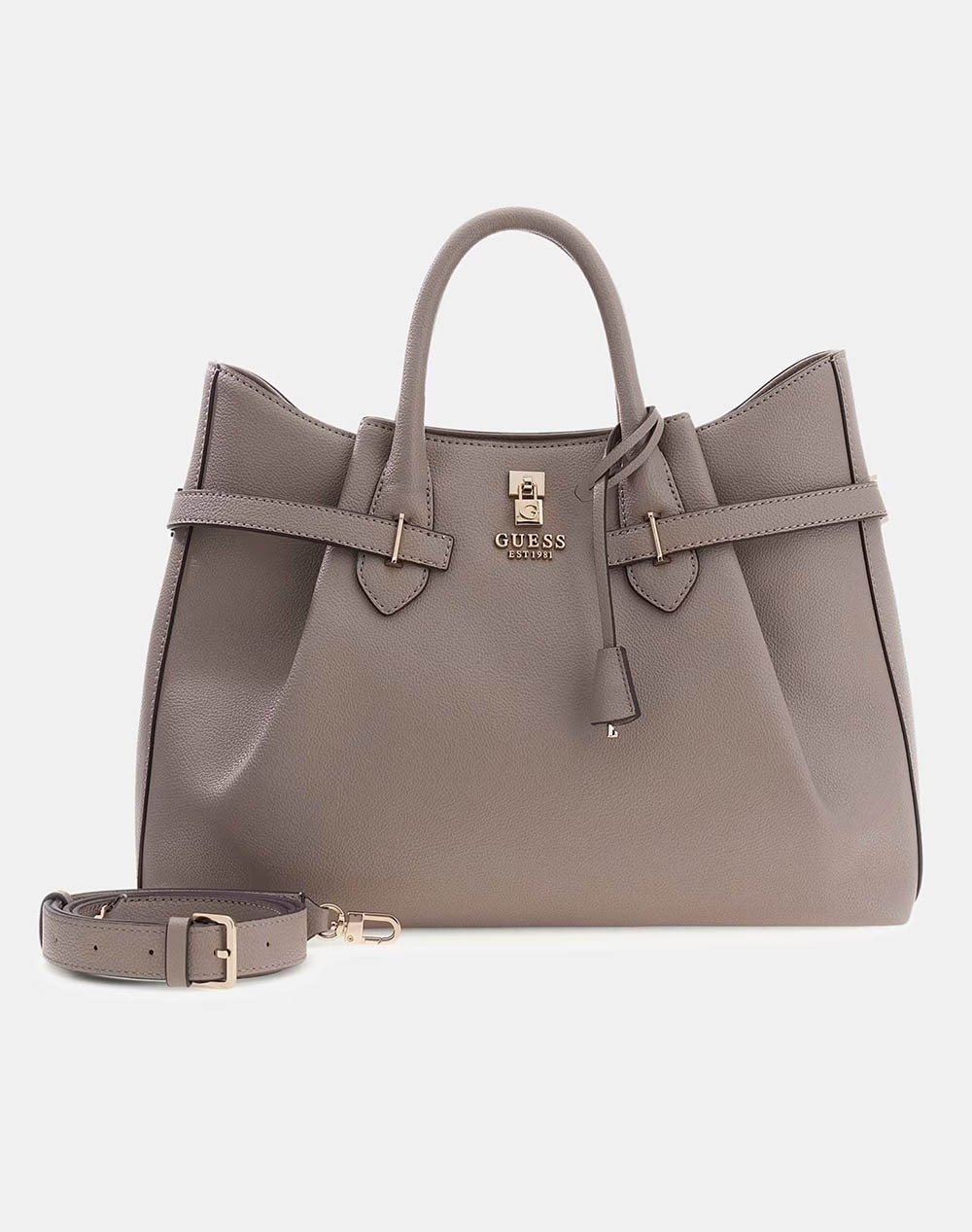 GUESS YESBA GIRLFRIEND SATCHEL ΤΣΑΝΤΑ ΓΥΝΑΙΚΕΙΟ HWBG7833070-DRT Biege