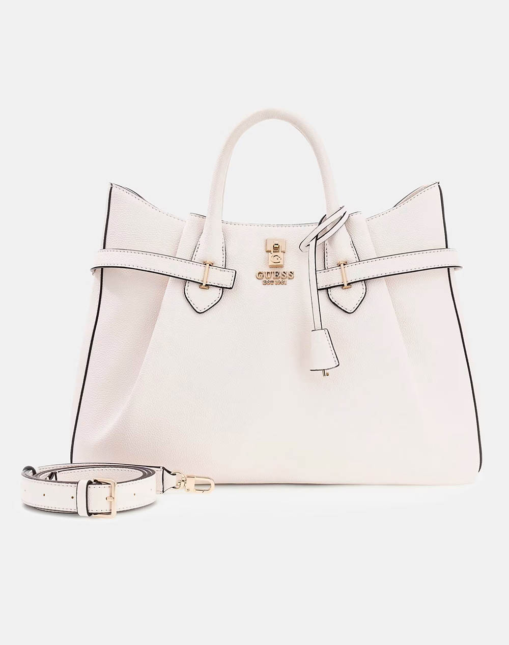 GUESS YESBA GIRLFRIEND SATCHEL ΤΣΑΝΤΑ ΓΥΝΑΙΚΕΙΟ HWBG7833070-OFF OffWhite