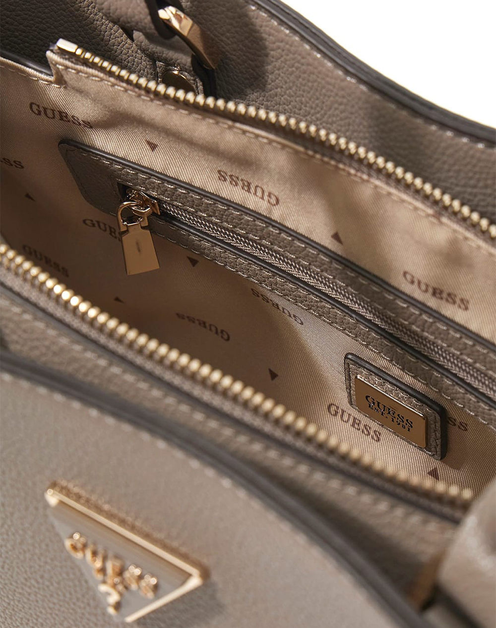 Guess Meridian Ii Shoulder Satchel Τσάντα Γυναικείο Hwbg6974090-Drt Mixed Γυναικεία αξεσουάρ τσάντες Politikos Shop Πολιτικός