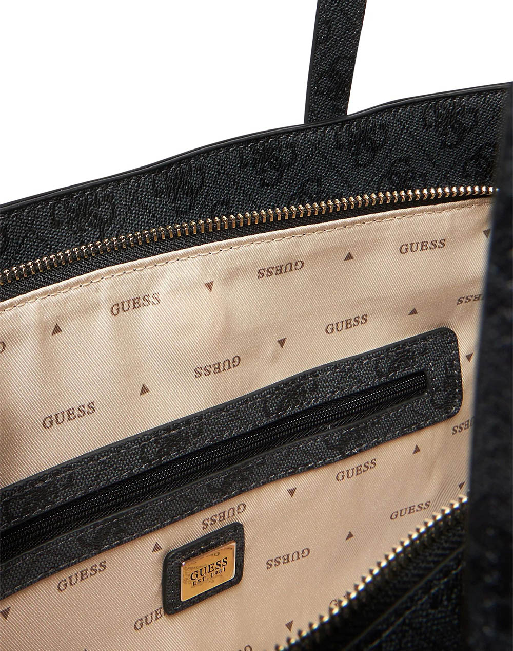 Guess Meridian Ii Girlfriend Tote Τσάντα Γυναικείο Hwsg6974230-Clo Gray Γυναικεία αξεσουάρ τσάντες Politikos Shop Πολιτικός