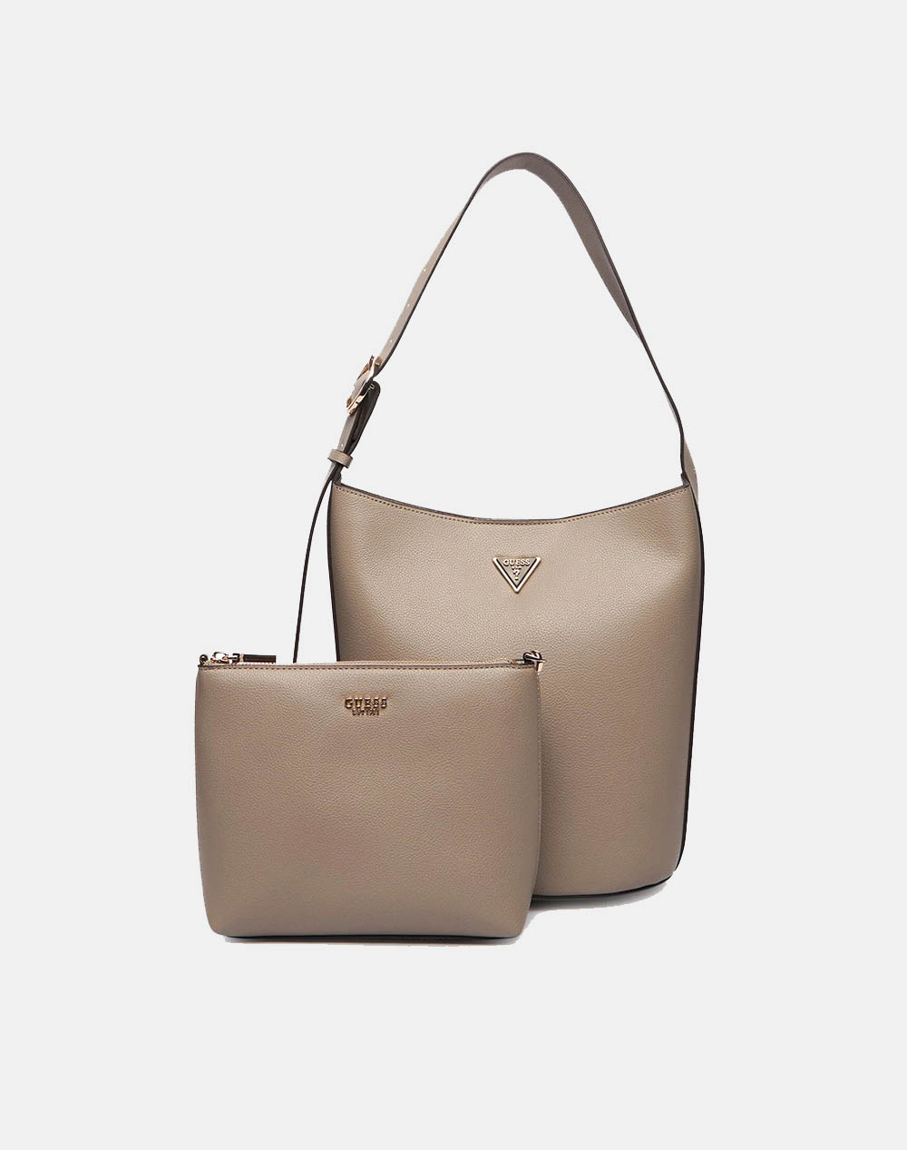 GUESS MERIDIAN II BUCKET ΤΣΑΝΤΑ ΓΥΝΑΙΚΕΙΟ HWBG6974040-DRT Biege