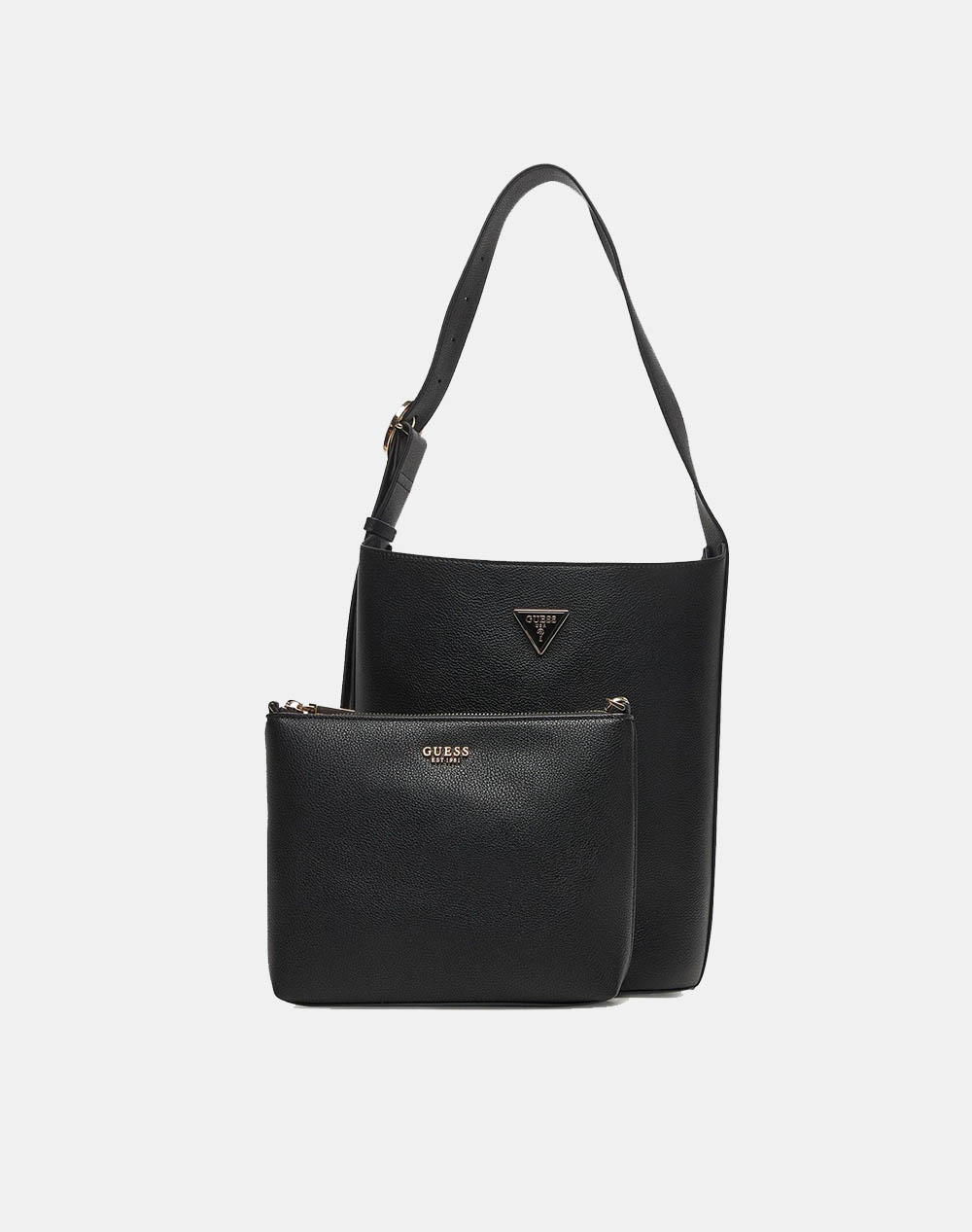 GUESS MERIDIAN II BUCKET ΤΣΑΝΤΑ ΓΥΝΑΙΚΕΙΟ HWBG6974040-BLA Black