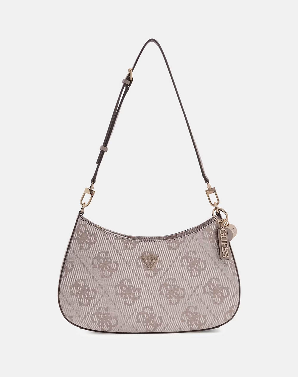 GUESS NOELLE II TOP ZIP SHOULDER BAG ΤΣΑΝΤΑ ΓΥΝΑΙΚΕΙΟ HWSO9672180-DKO Biege