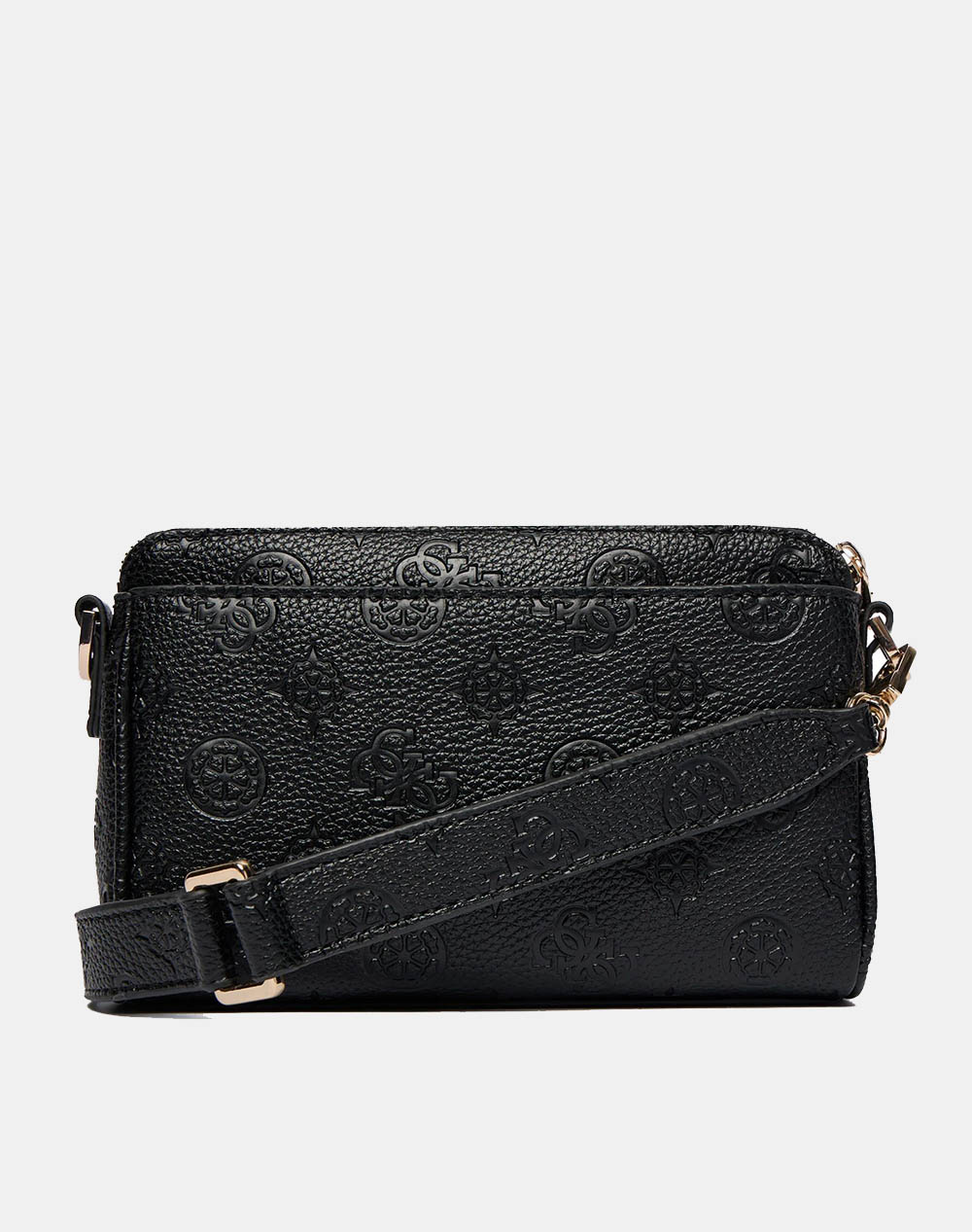 GUESS CRESIDIA II MINI XBODY TOP ZIP ΤΣΑΝΤΑ ΓΥΝΑΙΚΕΙΟ HWPD9888720-BLO TotalBlack
