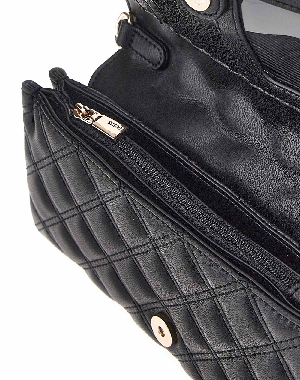 Guess Giully Ii Xbody Flap Organizer Τσάντα Γυναικείο Hwqg9673750-Bla Black Γυναικεία αξεσουάρ τσάντες Politikos Shop Πολιτικός