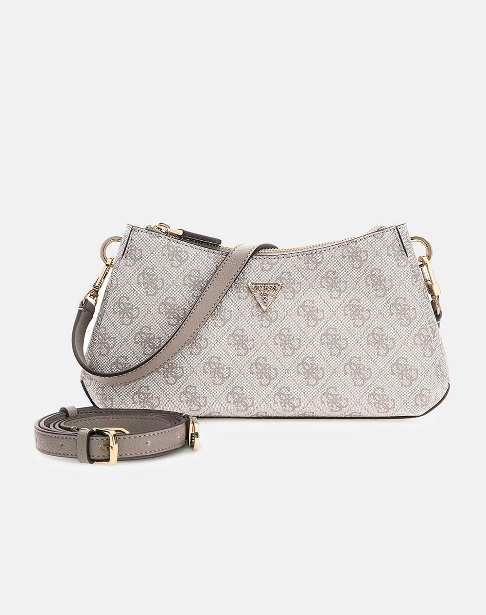 GUESS NOELLE II 3 COMP SHLDR XBODY ΤΣΑΝΤΑ ΓΥΝΑΙΚΕΙΟ HWBG9672730-DKO Ecru