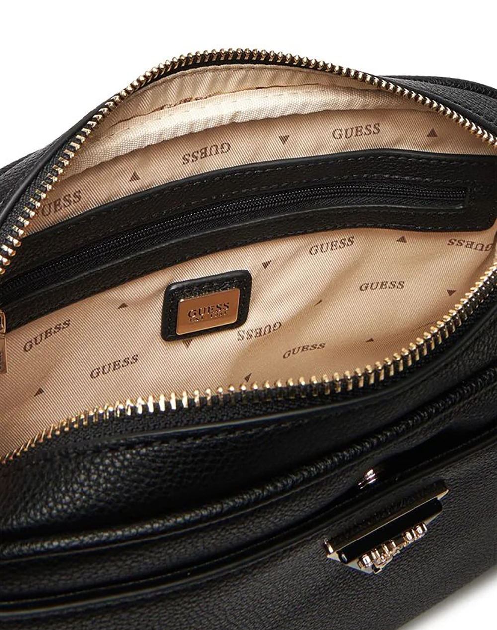 Guess Meridian Ii Camera Bag Τσάντα Γυναικείο Hwbg6974140-Bla Black Γυναικεία αξεσουάρ τσάντες Politikos Shop Πολιτικός
