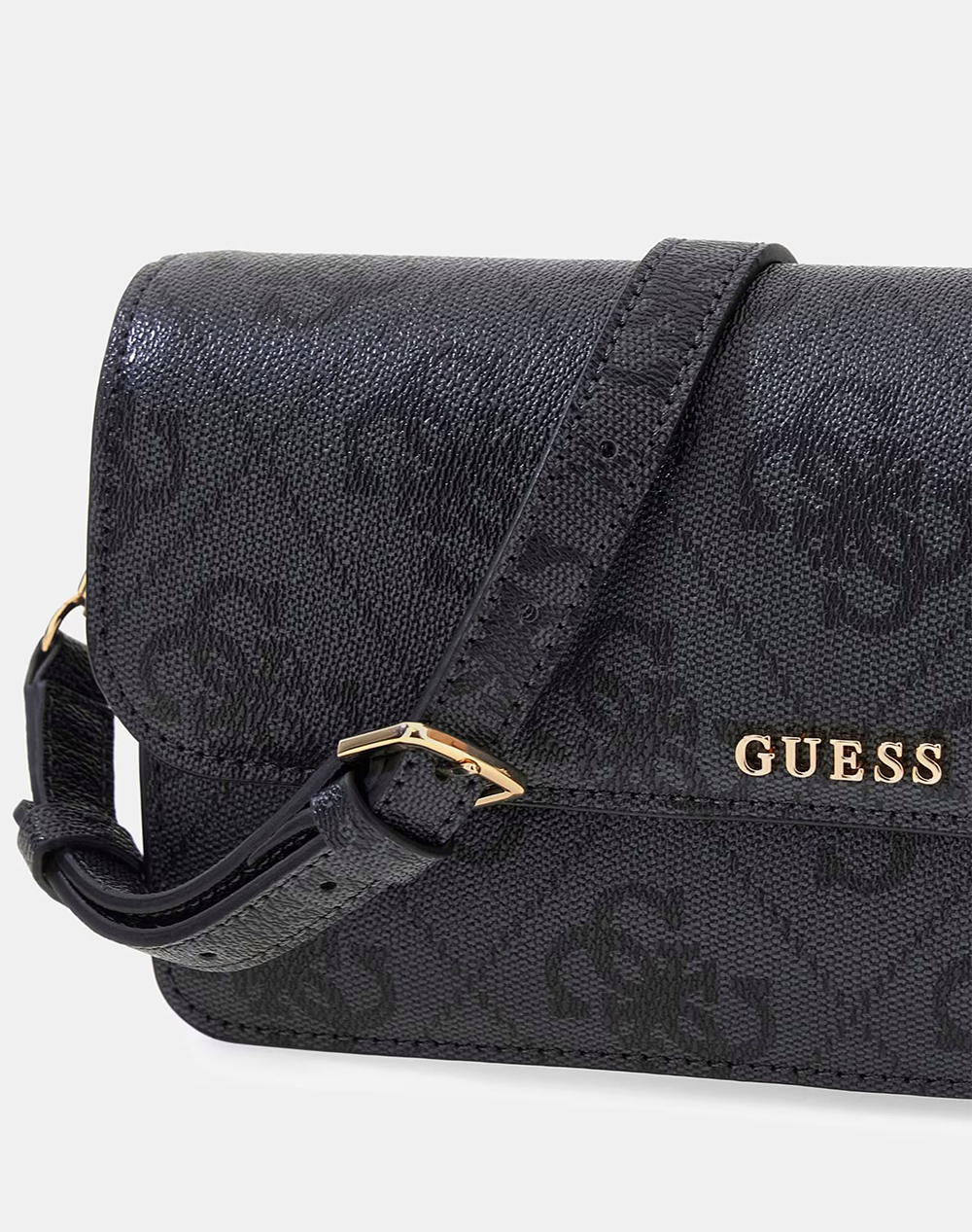 GUESS SADIE FLAP SHOULDER BAG ΤΣΑΝΤΑ ΓΥΝΑΙΚΕΙΟ HWOS8118190-CLO Gray φωτογραφία