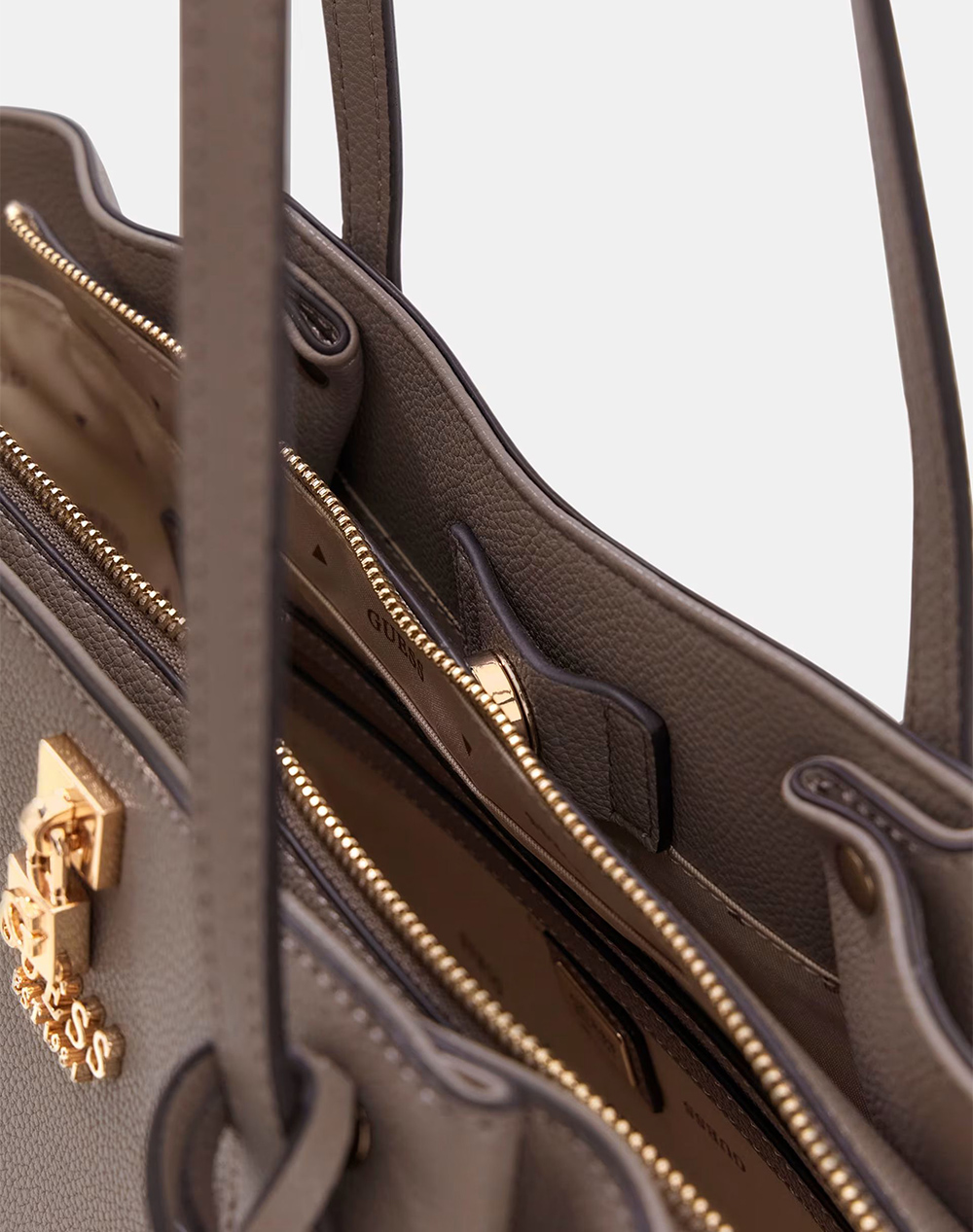 Guess Yesba Grlfrnd Shoulder Satchel Τσάντα Γυναικείο Hwbg7833080-Drt Biege Γυναικεία αξεσουάρ τσάντες Politikos Shop Πολιτικός