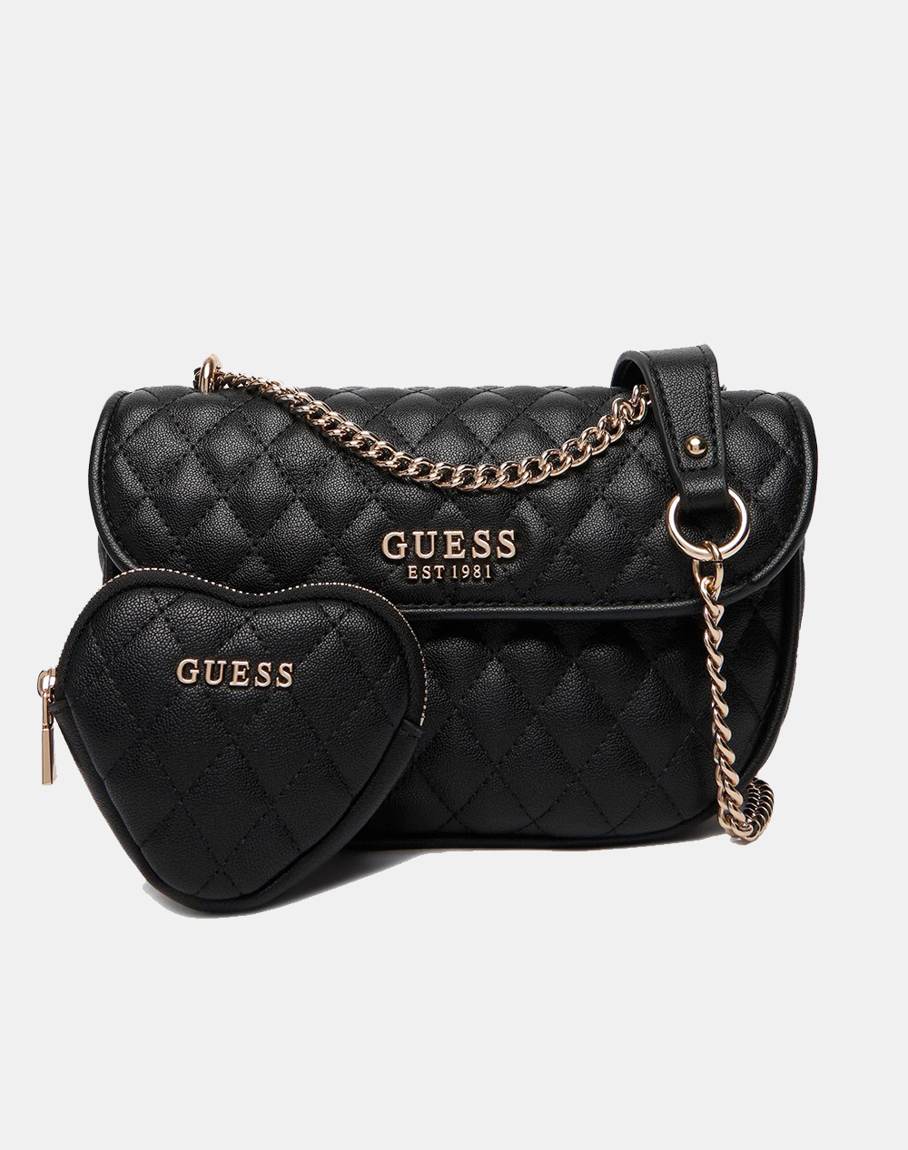 GUESS ATABEY CONVERTIBLE XBODY FLAP ΤΣΑΝΤΑ ΓΥΝΑΙΚΕΙΟ HWQG9894210-BLA Black