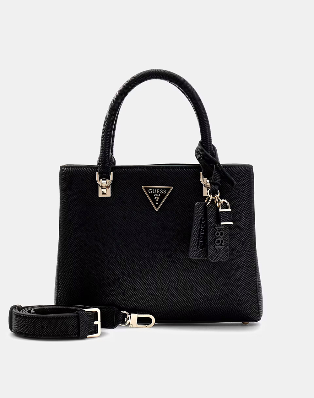 GUESS NOELLE II SML MULTI COMP STCHL ΤΣΑΝΤΑ ΓΥΝΑΙΚΕΙΟ HWZG9672050-BLA Black