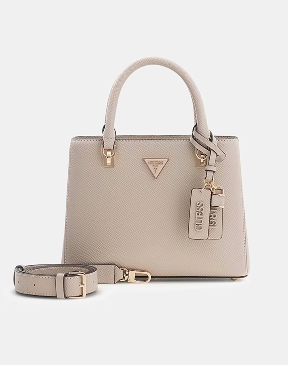 GUESS NOELLE II SML MULTI COMP STCHL ΤΣΑΝΤΑ ΓΥΝΑΙΚΕΙΟ HWZG9672050-TAU Cream