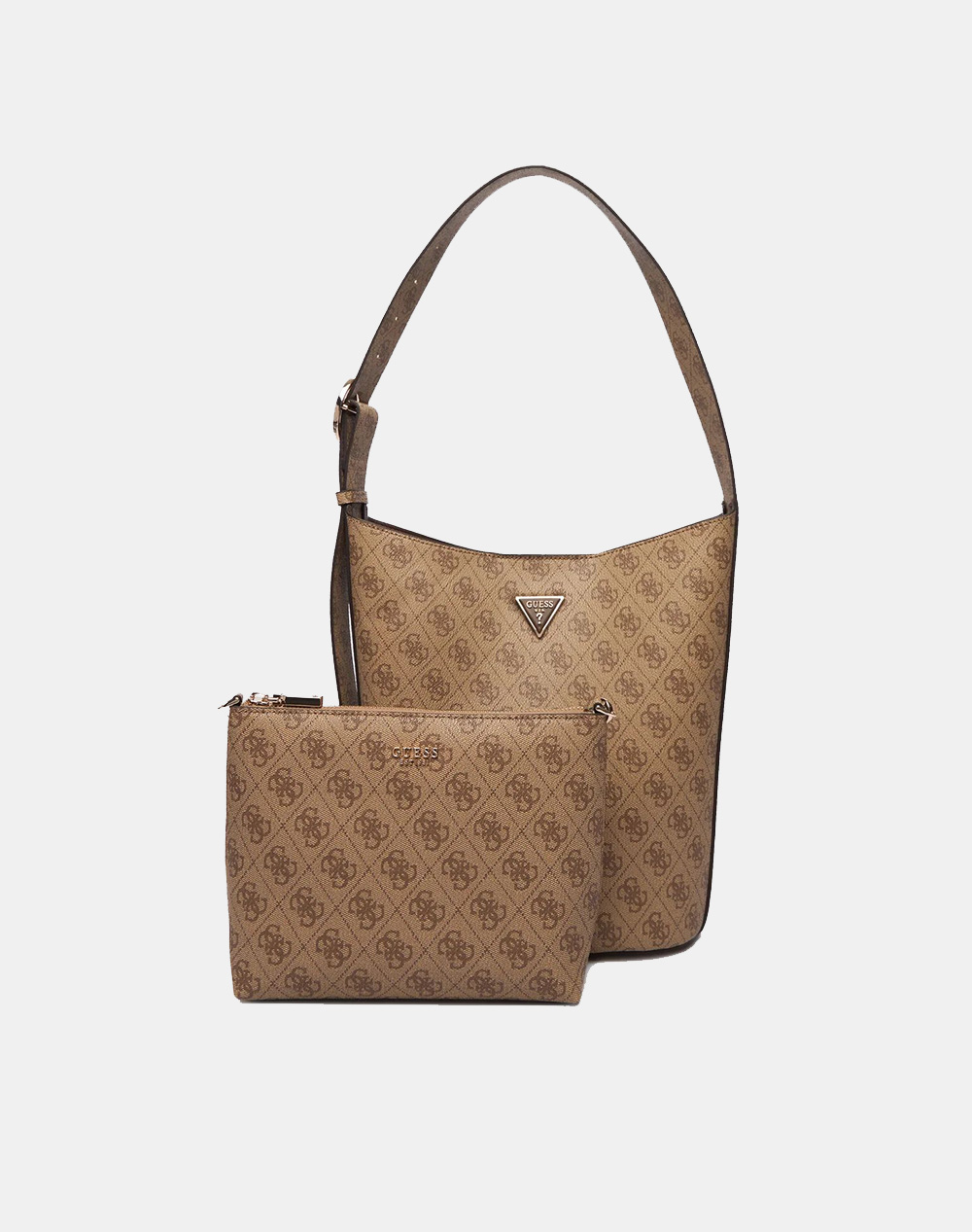 GUESS MERIDIAN II BUCKET ΤΣΑΝΤΑ ΓΥΝΑΙΚΕΙΟ HWSG6974040-LTL SandyBrown