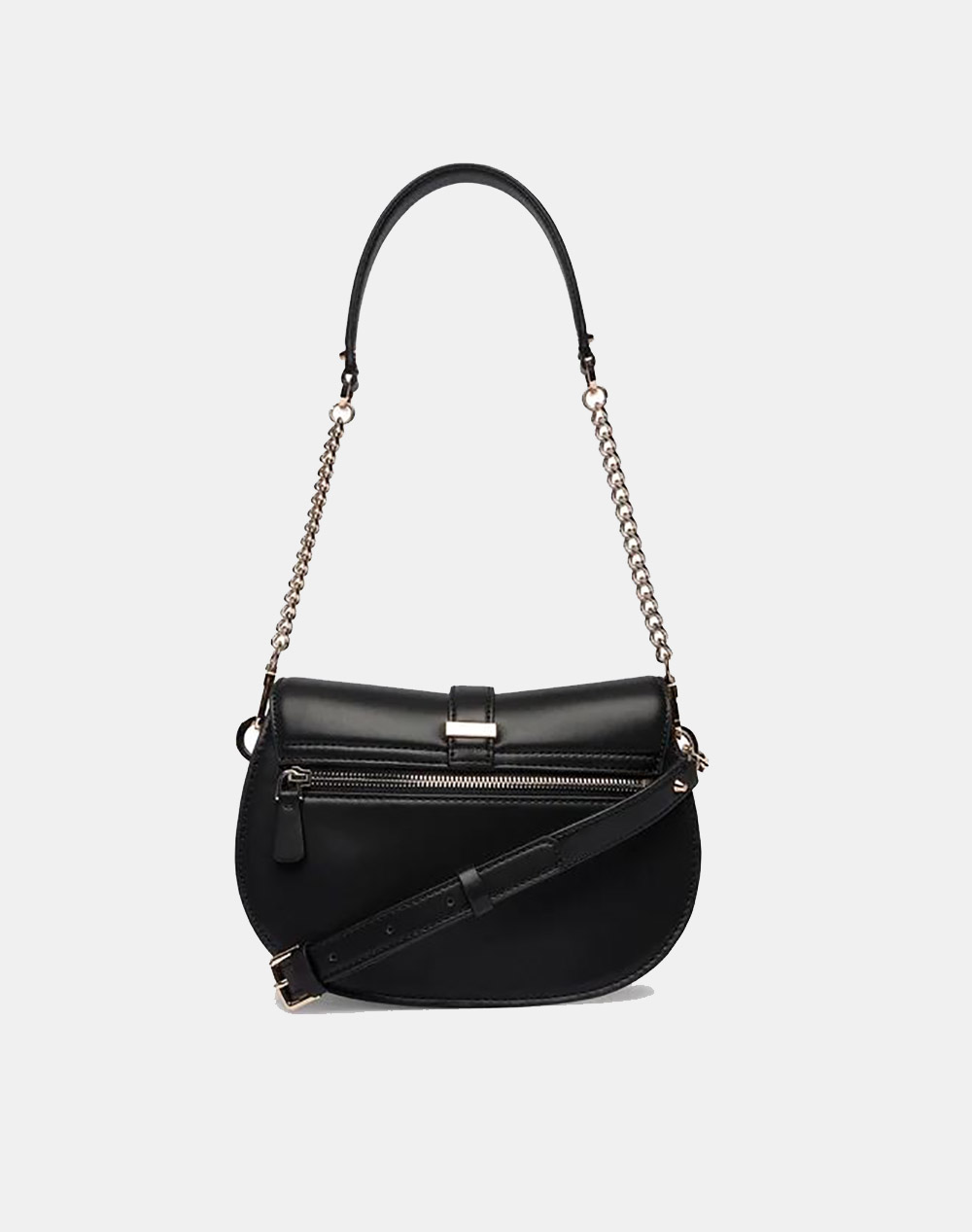 GUESS CARRIE FLAP SHOULDER BAG ΤΣΑΝΤΑ ΓΥΝΑΙΚΕΙΟ HWVG9896200-BLA Black